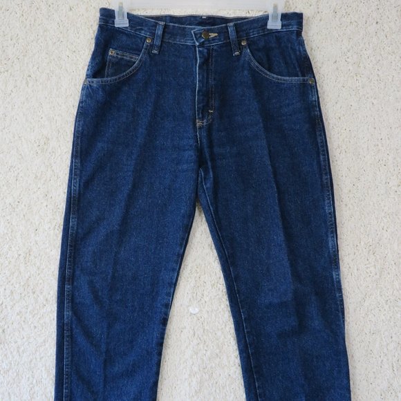 Wrangler* Men's Regular Fit Denim‎ Blue Jeans~ Size W32" x L30" - Picture 1 of 9